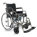 Medical Brace Αναπηρικό Αμαξίδιο 22" Μπάνιου Πτυσσόμενο Απλού Τύπου 42cm MB.W2007 Μαύρο Medical Brace Αναπηρικό Αμαξίδιο 22" Μπάνιου Πτυσσόμενο Απλού Τύπου 42cm MB.W2007 Μαύρο